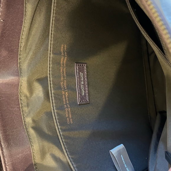 MATT & NAT EUC purple briefcase style bag. Vegan. - Picture 4 of 6